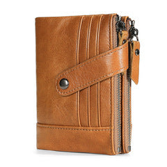 Cartera Minimalista de Cuero Genuino con Protección RFID - Image 12