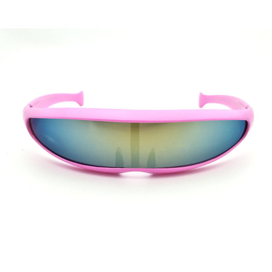 Gafas de Sol Futuristas con Lentes Espejo - Unisex Protección UV - Image 26