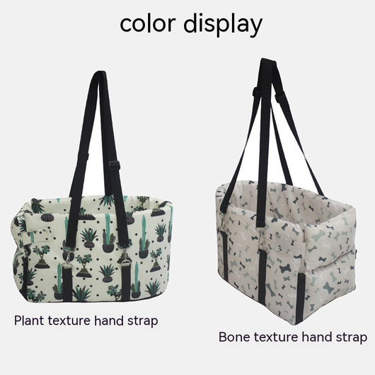 Asiento de Seguridad para Mascotas con Reposabrazos Central y Cama Impermeable - Image 16