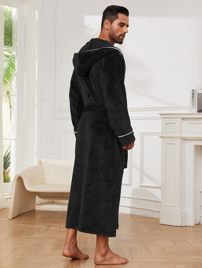 Bata Pijama de Franela para Hombre y Mujer - Image 4