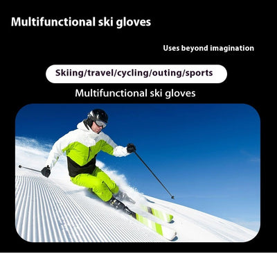Guantes Térmicos para Esquí con Forro Polar Reforzado - Image 8