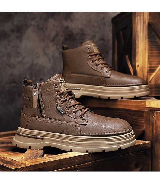 Bota de Trabajo British Style Alta para Hombre - Image 15