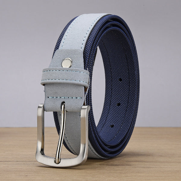 Cinturón de Ante Estilo Coreano para Hombre
