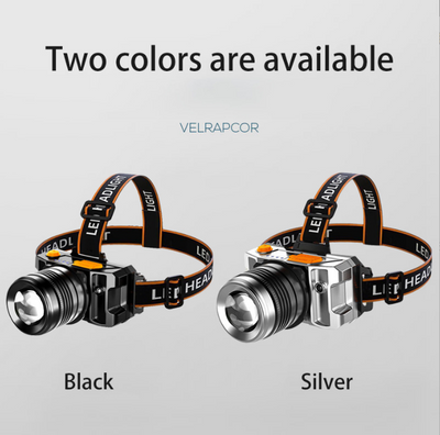Linterna Frontal LED para Pesca con Carga USB - Image 10