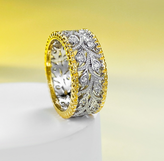 Anillo de Plata 925 Retro con Calado Elegante para Mujer - Image 5