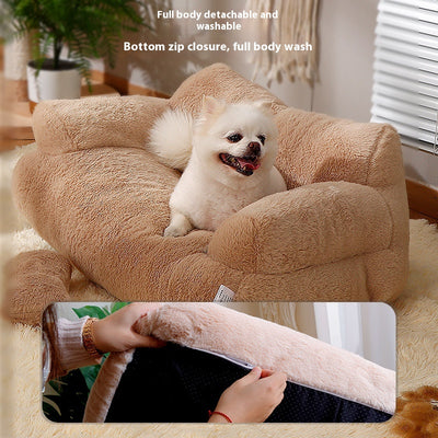 Cama Térmica Lavable para Perros y Gatos con Colchón Removible - Image 4