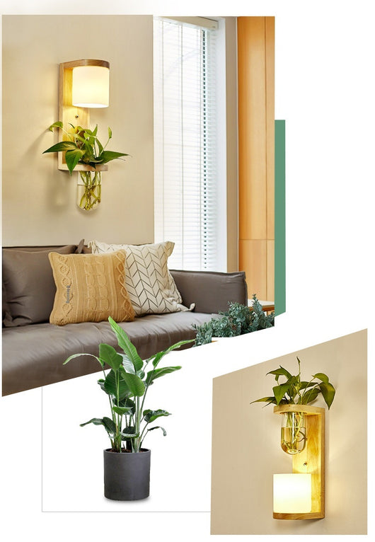 Lámpara de Pared en Madera para Dormitorio y Mesita de Noche - Image 27