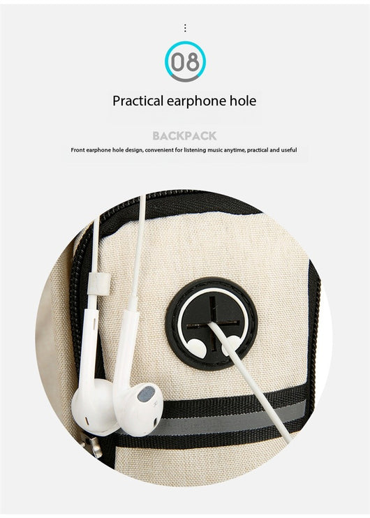 Mochila Casual AZELA Púrpura Ligera, Daypack Multicompartimento con Malla Transpirable - Image 34