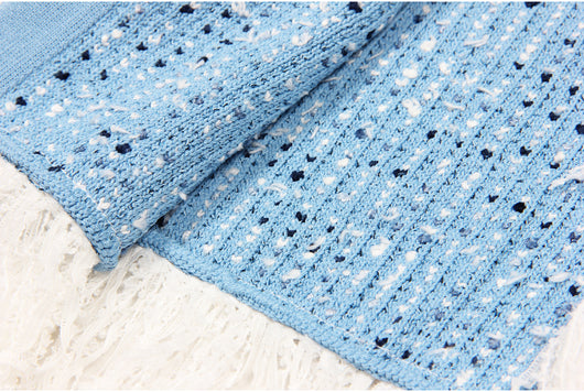 Abrigo Tweed Elegante con Cuello Vuelto y Detalle de Borla - Image 17