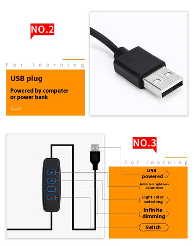 Lámpara LED Clip para Diseño de Uñas y Tatuajes - Image 16