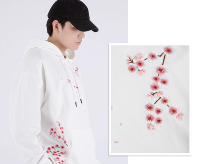 Suéter de Algodón Holgado Tendencia Nacional para Hombre - Image 16