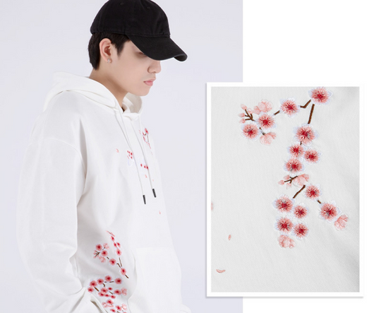 Suéter de Algodón Holgado Tendencia Nacional para Hombre - Image 16