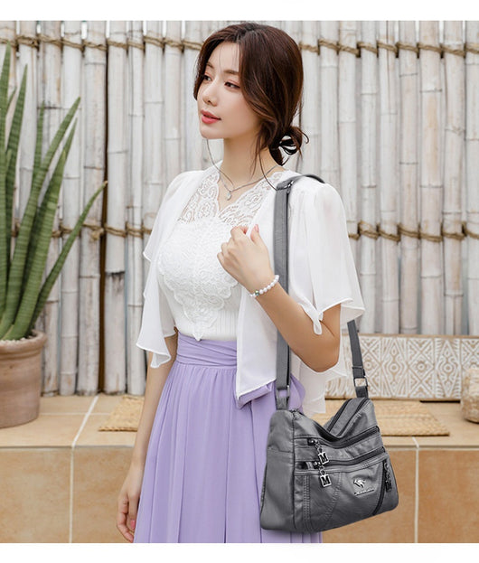 Bolso de Hombro de Doble Capa para Mujer Madura – Colección Otoño Invierno - Image 26