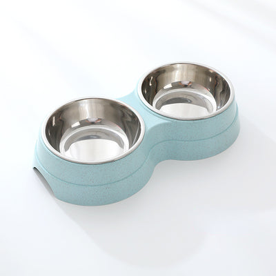 Comedero Doble Acero Inoxidable para Perros y Gatos - Bebedero Dual Mascotas - Image 9