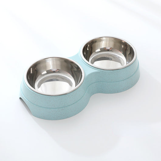 Comedero Doble Acero Inoxidable para Perros y Gatos - Bebedero Dual Mascotas - Image 9
