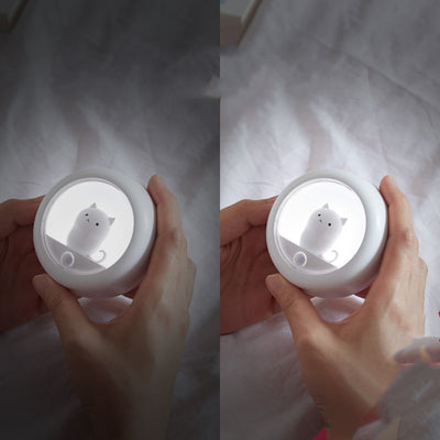 Lámpara Nocturna Inteligente con Sensor de Movimiento - Diseño Gato para Dormitorio - Image 30