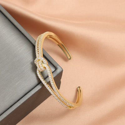 Set de Pulseras Abiertas de Circón para Mujer - Image 11