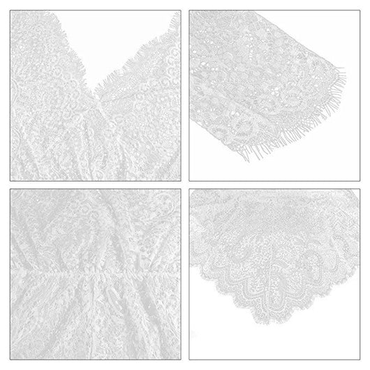 Vestido Largo de Espalda Descubierta con Cuello en V - Image 10
