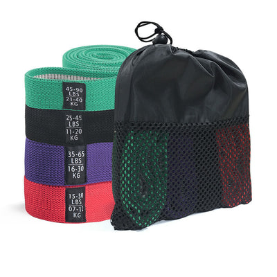 Bandas Elásticas de Tela para Ejercicio - Set Completo de Resistencia para Entrenamiento - Image 8