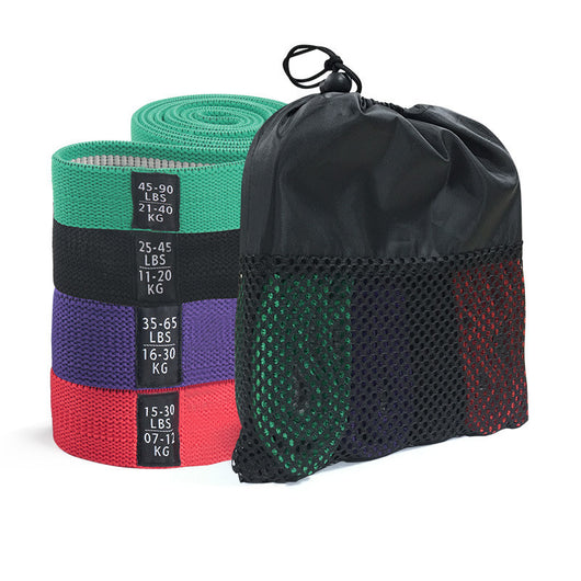 Bandas Elásticas de Tela para Ejercicio - Set Completo de Resistencia para Entrenamiento - Image 8