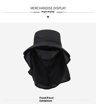 Sombrero Pescador de Ala Ancha con Protección UV para Hombre - Image 19