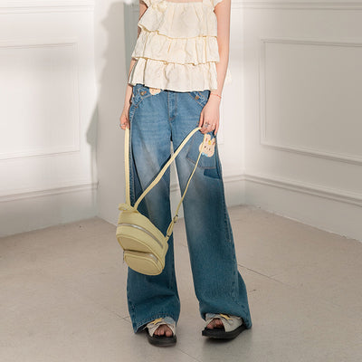 Jeans Talle Alto Pierna Ancha para Mujer - Image 11