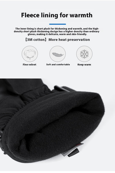 Guantes Térmicos Impermeables con Calefacción Eléctrica para Motos y Deportes Extremos - Image 25