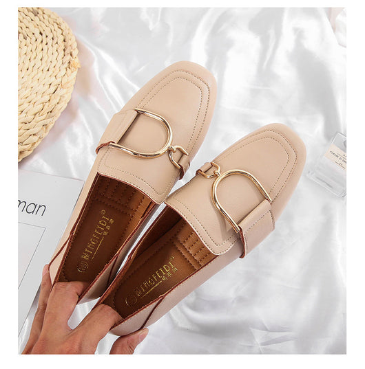 Zapatos de Cuero Británicos Clásicos con Punta Cuadrada y Suela Blanda - Image 14