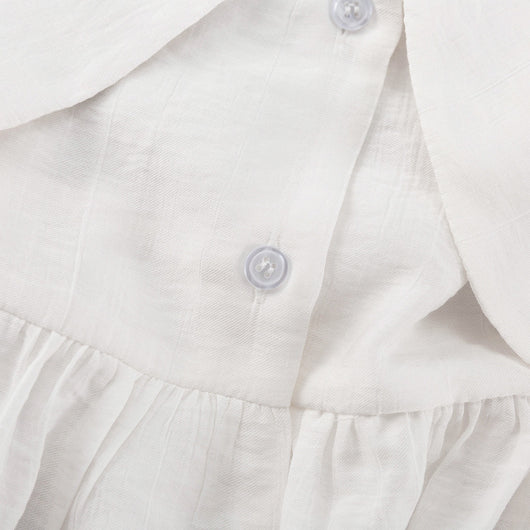 Blusa Elegante con Mangas Abullonadas y Volantes - Image 18