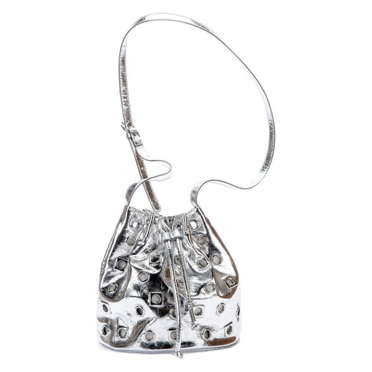 Bolso Bandolera Bucket con Remaches en Ante - Image 5