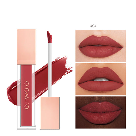 Brillo Labial Mate Terciopelo 18 Colores - Fórmula Larga Duración Anti-transferencia - Image 32