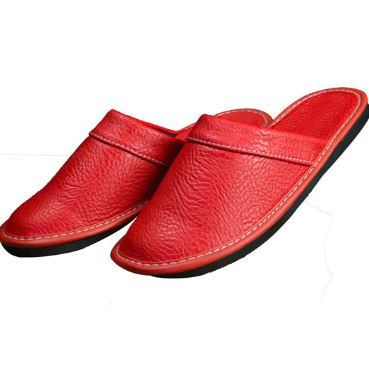 Pantuflas de Cuero Lazy Four Seasons - Comodidad para el Hogar - Image 14