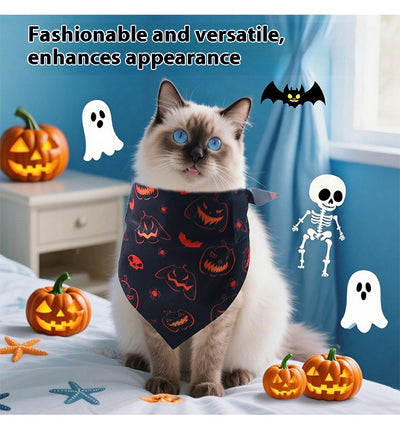 Baberos Triangulares Estampados de Halloween para Bebés - Image 8