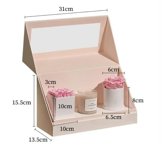 Set de Velas Aromáticas con Flores Preservadas - Caja de Regalo Premium - Image 9