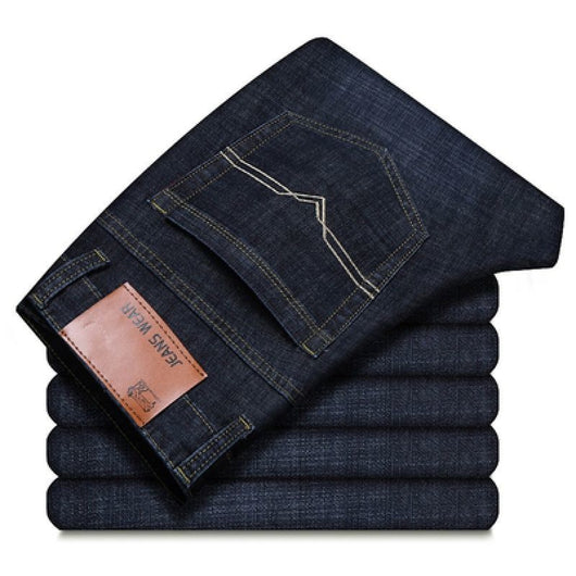 Jeans Rectos Casuales con Stretch para Trabajo - Comodidad Total - Image 6
