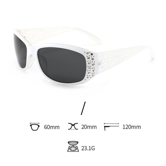 Gafas de Sol Polarizadas Retro Diamante para Mujer con Visión Nocturna - Image 7