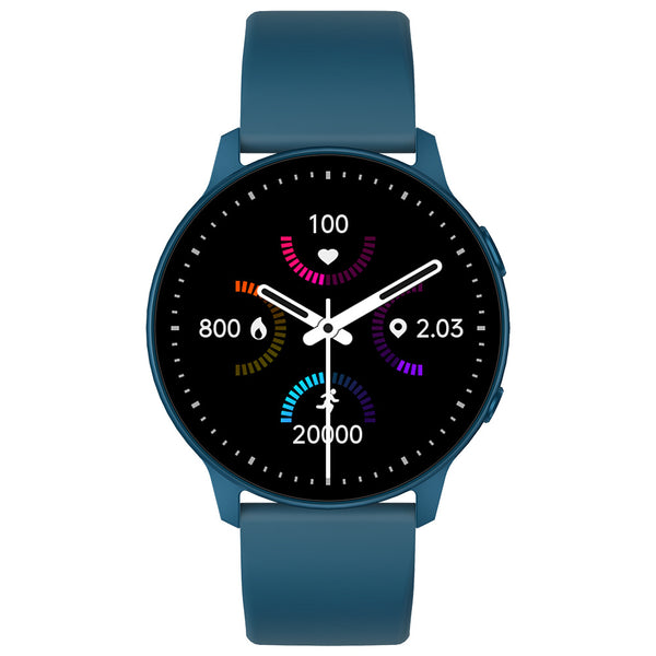 Reloj Inteligente 1.28" Pantalla Táctil Completa - Monitor de Frecuencia Cardíaca y Presión Arterial