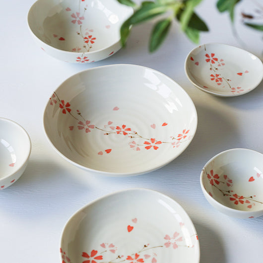 Plato de Cerámica Decorativo con Diseño Floral para el Hogar - Image 3