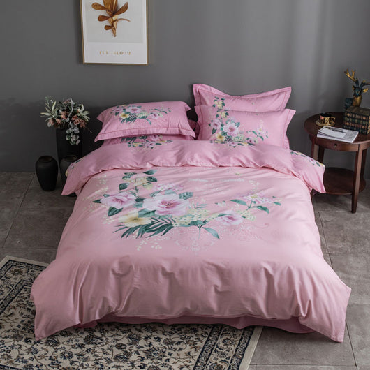 Juego de Cama de Algodón 4 Piezas Premium - Image 9