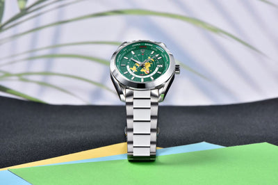 Reloj Mecánico Multifuncional GMT Doble Zona Horaria Luminoso Resistente al Agua - Image 21