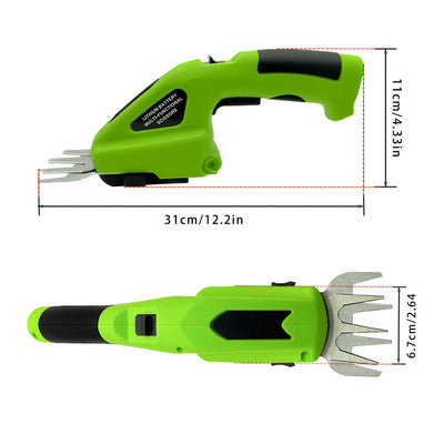 Tijeras Eléctricas Recargables Doble Función para Poda y Jardinería - Image 8