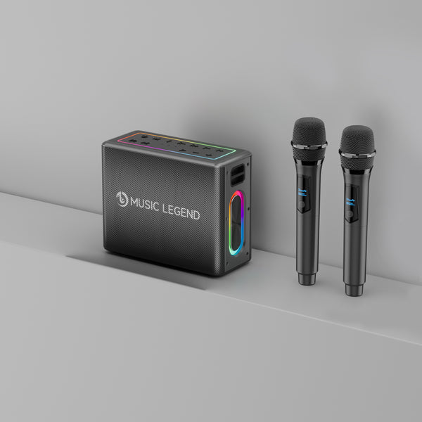 Sistema de Karaoke Bluetooth Portátil con Micrófono y Tarjeta de Sonido - Image 6