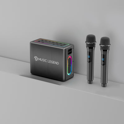 Sistema de Karaoke Bluetooth Portátil con Micrófono y Tarjeta de Sonido - Image 6