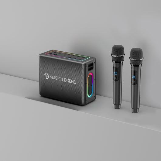 Sistema de Karaoke Bluetooth Portátil con Micrófono y Tarjeta de Sonido - Image 6