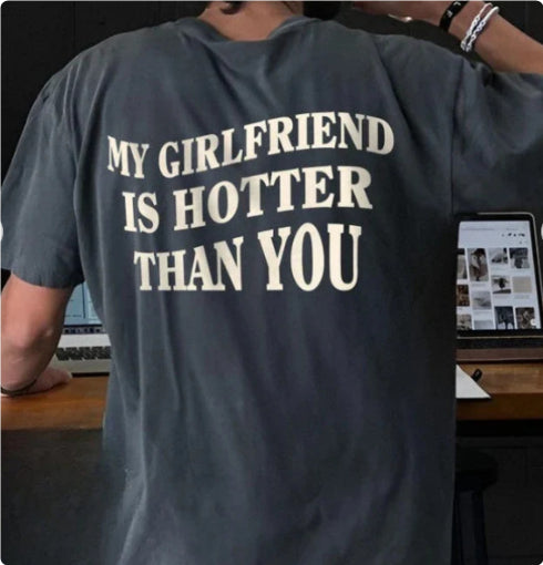 Playera Masculina con Estampado de Letras en Inglés - Image 13