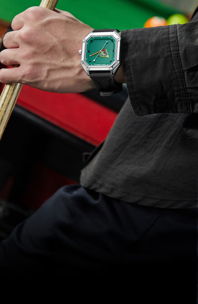 Reloj de Cuarzo Personalizado para Hombre con Diseño Temático de Billar - Image 15