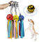 Pelota Interactiva Hueca con Sonido para Perros y Gatos - Juguete Educativo con Campana