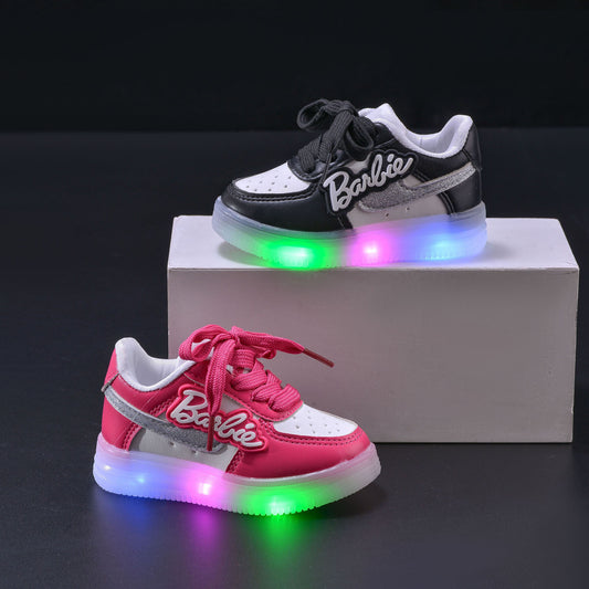 Zapatillas Casuales Infantiles con Suela Suave y Tablero Luminoso - Image 2