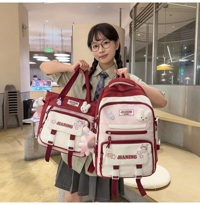 Mochila Escolar Coreana de Gran Capacidad para Niños - Diseño Adorable - Image 22