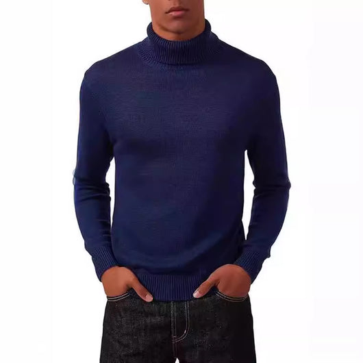 Suéter Cuello Redondo para Hombre - Perfecto para Otoño e Invierno - Image 4